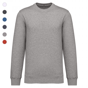 Sweatshirt decote redondo 80/20 unissexo