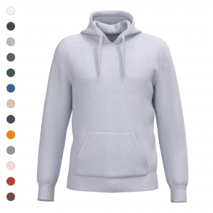 Sweatshirt reciclada com capuz unissexo