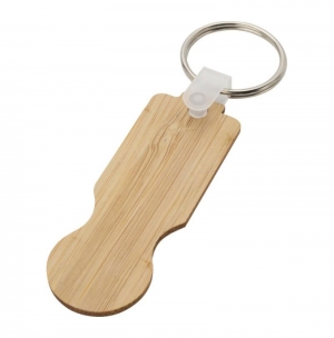 Porta-chaves de carrinho de bambu 'Ronan'
