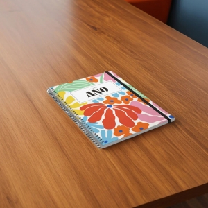 AGENDA SEMANAL A5 CAPA PP C/ELSTICO PERSONALIZVEL