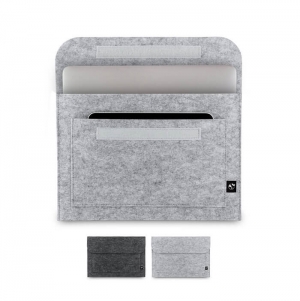 FELPY SLEEVE. Pasta para computador porttil em feltro reciclado (100% rPET)