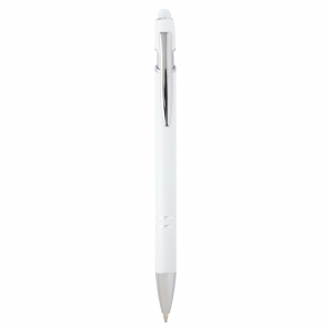 Esferogr�fica com acabamento prateado 'Kish' (tinta preta)