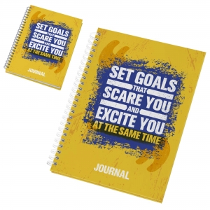 Di�rio de capa dura A5 'Desk-Mate�'