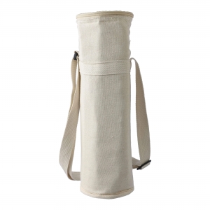 Saco trmico para garrafas em algodo reciclado (270 g/m2) Eugene