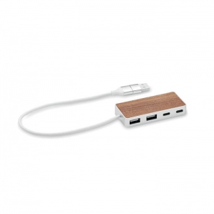UBAH HUB USB de 4 portas