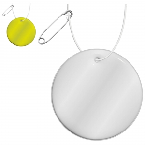 Acess�rio de pendurar de PVC refletor, redondo e leve - m�dio 'RFX�' 'H-16'