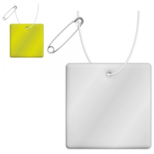 Acess�rio de pendurar de PVC refletor, quadrado e leve 'RFX�' 'H-16'