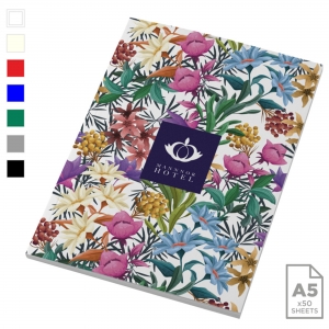 Bloco de notas de capa mole A5 - 50 folhas 'Novela Austen'