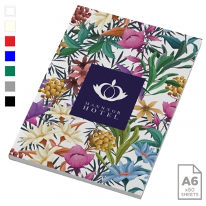 Bloco de notas de capa mole A6 - 50 folhas 'Novella Austen'