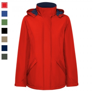 Parka acolchoada para mulher 'America'