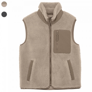 Colete eco-respons�vel em sherpa unissexo