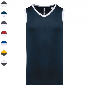 T-shirt de basquetebol de homem