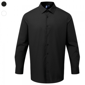 Camisa de popeline de manga comprida RECYCLIGHT para homem