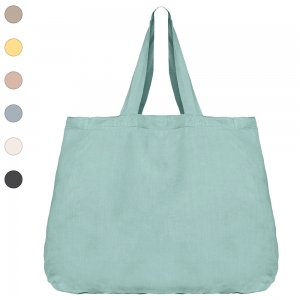 Saco de compras em linho