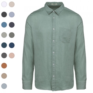 Camisa em linho de homem