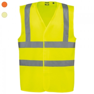 Colete de alta visibilidade para adulto unissexo