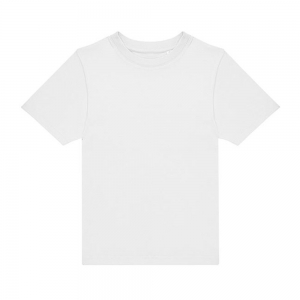 T-shirt B&C #E190 kids - 100% Algod�o - Branca