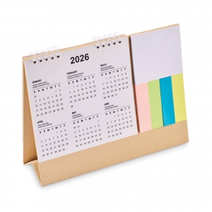 CALENDOO Calendrio de mesa com memopad