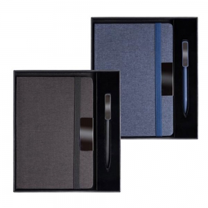 Conjunto bloco A5 em RPET e esferogr�fica