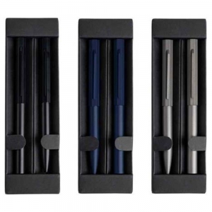 Conjunto Roller e esferogr�fica, octogonal