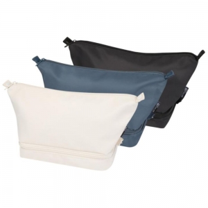 Bolsa de viagem para artigos de higiene reciclada de 6 L 'Trip Aware�'