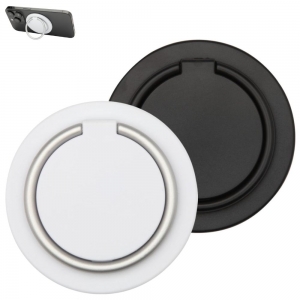 Suporte de telem�vel magn�tico de pl�stico reciclado com suporte de anel 'Albali'