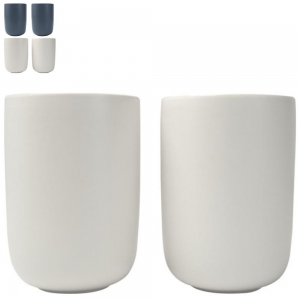 Copos de cer�mica de 350 ml com acabamento mate - conjunto de 2 'Male'