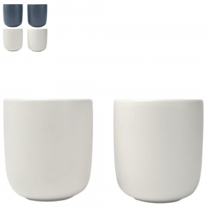 Copos de cer�mica de 200 ml com acabamento mate - conjunto de 2 'Male'