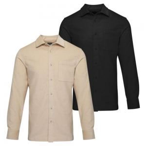 Camisa de bombazina unissexo 'Alum'