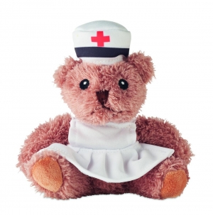 NURSE Urso de peluche enfermeira