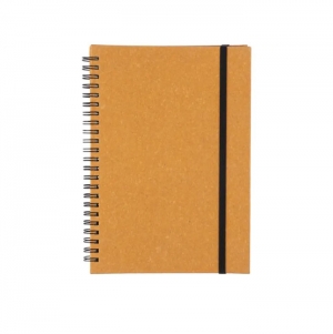 Caderno de couro reciclado A5 Egon