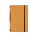 Caderno de couro reciclado A5 Egon