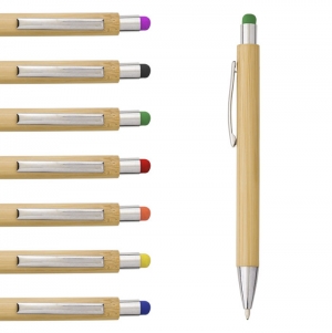 Esferogr�fica de bamb� e pl�stico Claire