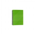 BLOCO A6 ESPIRAL CAPA PP MIOLO LISO PERSONALIZ�VEL