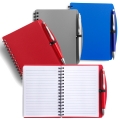 Caderno de notas PP com esferogrfica Kimora
