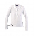 PLO MANGA COMPRIDA MULHER PODIUM  BRANCO