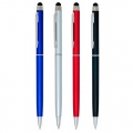 ESFEROGRFICA EM PLSTICO, COM TOUCH E CLIP EM METAL