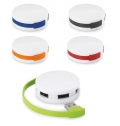 GARDNER. HUB com cabo e 4 portas USB-A em ABS
