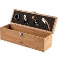 Conjunto para vinho de bamb Gareth