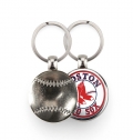 Porta-chaves MBB bola de basebol, 1 face (�30mm)
