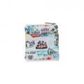 PORTA-MOEDAS COM DOIS BOLSOS PERSONALIZ�VEL