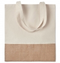 INDIA TOTE Saco compras em jute