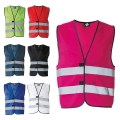 COLETE DE ALTA VISIBILIDADE PARA ADULTO - 100% POLI�STE