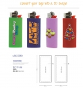 BIC� 3D LIGHTER CASE