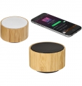 Coluna Bluetooth de bambu 'Cosmos'