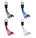 Conjunto de cabos de carregamento 4 em 1 Idris
