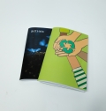 BLOCO A5 COSTURADO PAPEL RECICLADO PERSONALIZVEL