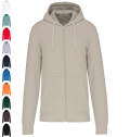 SWEATSHIRT ECO-RESPONSVEL COM CAPUZ E FECHO DE HOMEM