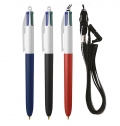 BIC� 4 COLOURS SOFT IMPRESS�O 1 COR + LANYARD