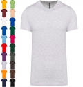 T-shirt manga curta decote redondo